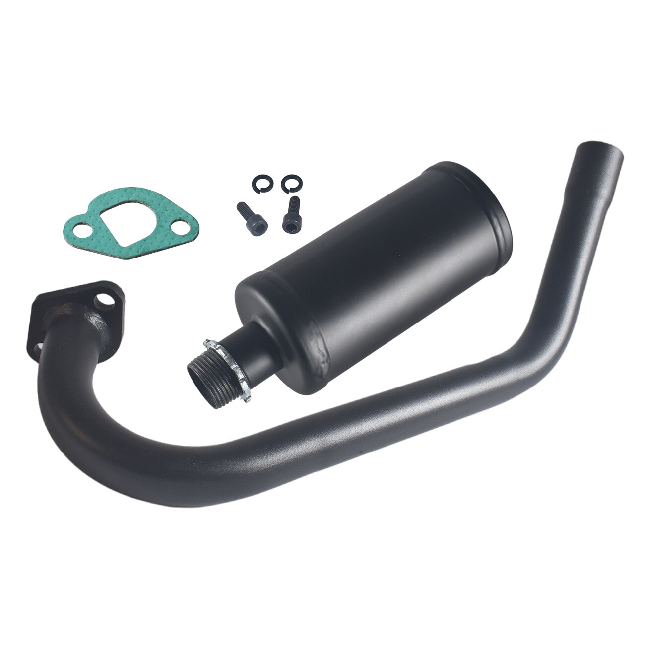 Upgrade Exhaust Pipe W/Muffler For Coleman CT200U 212cc 196cc Go Kart Mini Bike
