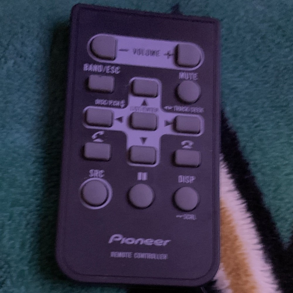 Pioneer Detached Mount Car Audio Remote Controller