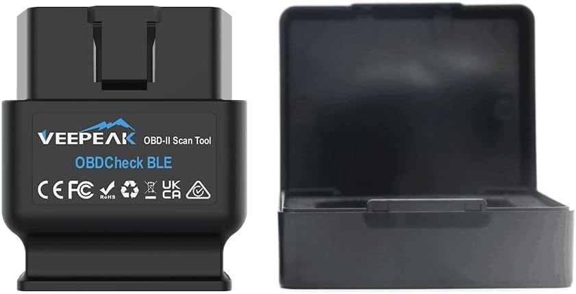 Veepeak OBDCheck BLE+ Bluetooth 4.0 OBD2 Scanner for iOS & Android, Car Code for