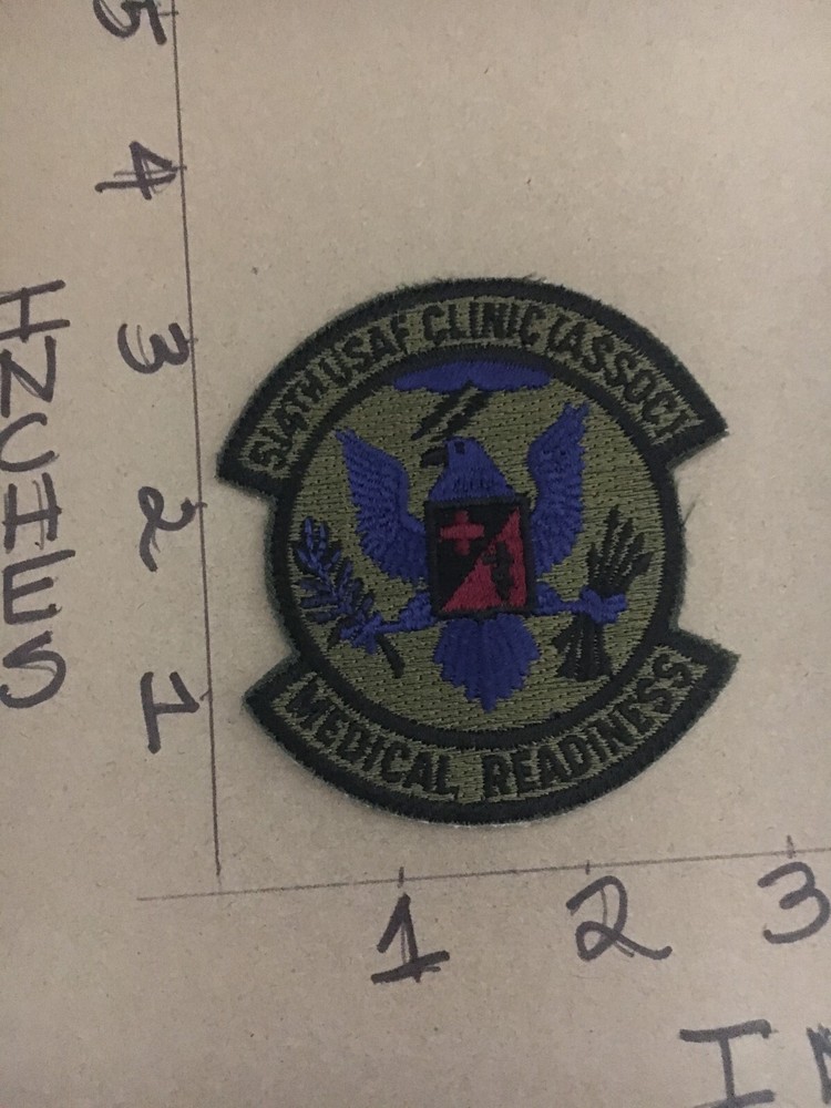 USAF 514th Clinic ASSOC Squadron subdued patch 5/3/25