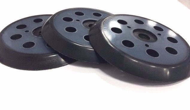 3 Pcs. Sanding Pad 125mm For Makita & Dewalt Hook & Loop