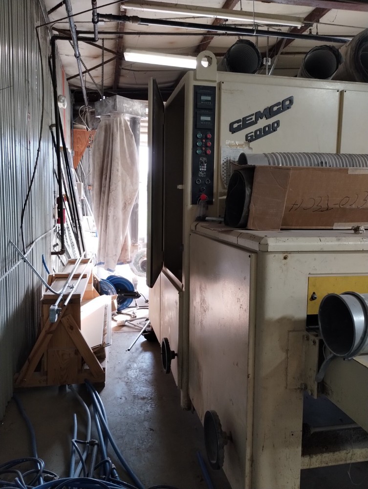 54" Cemco 6000 cu162 planner and sander
