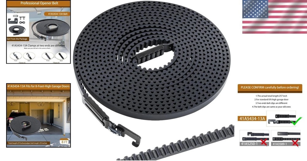 Quiet Drive Belt Replacement for LiftMaster/Chamberlain