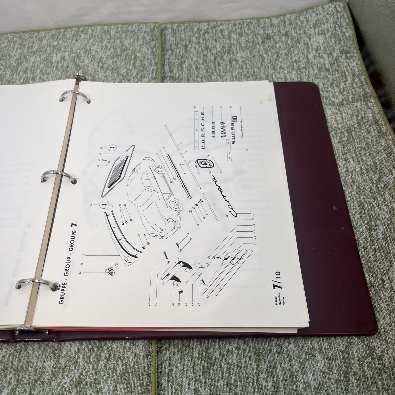 Porsche Exploded View Part Diagrams 356 B DerWhite Productions Phoenix Arizona