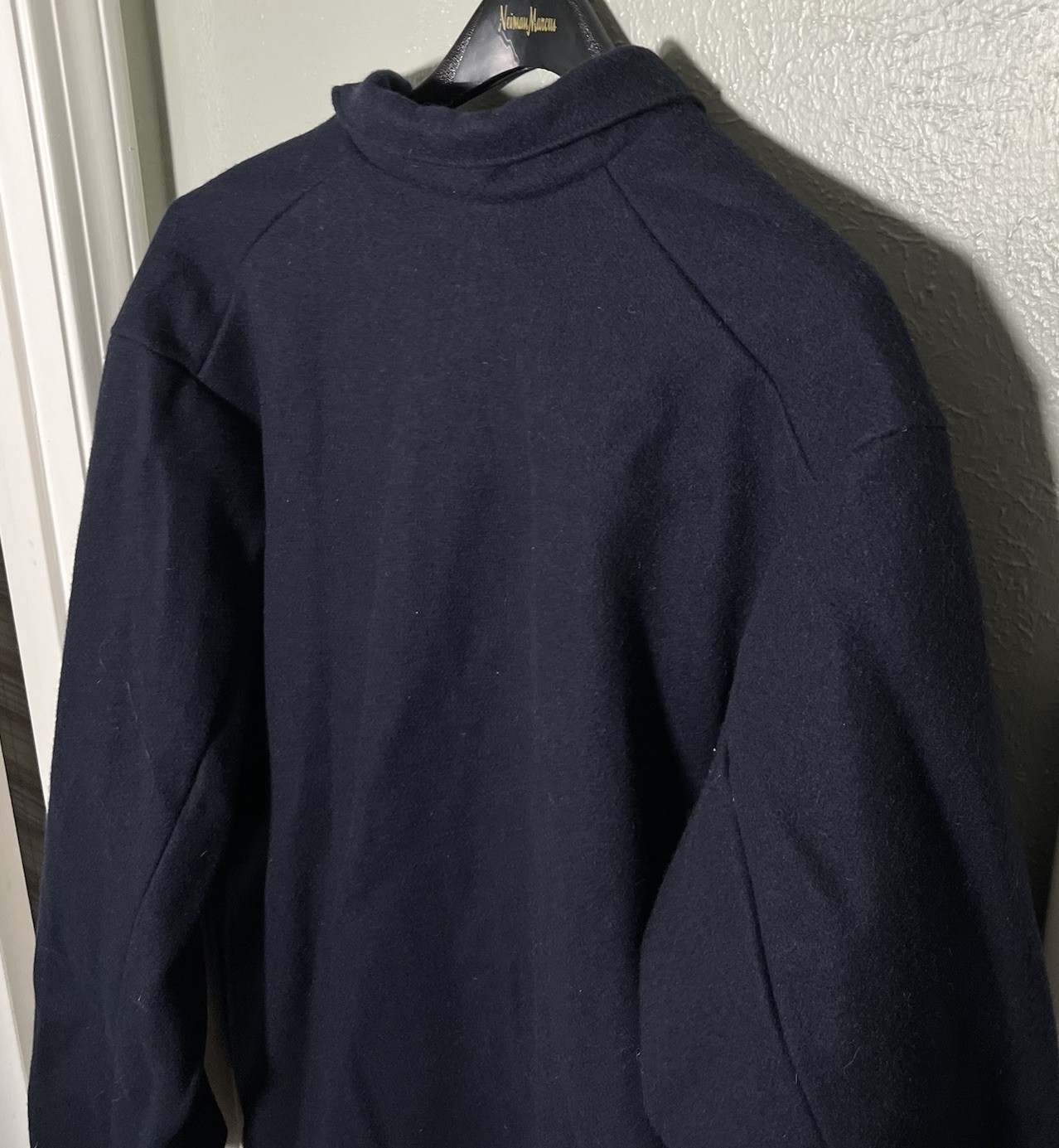 Civil War Union Wool Sack Coat Navy Blue Size 50 Repro by C&C Sutlery USA Made