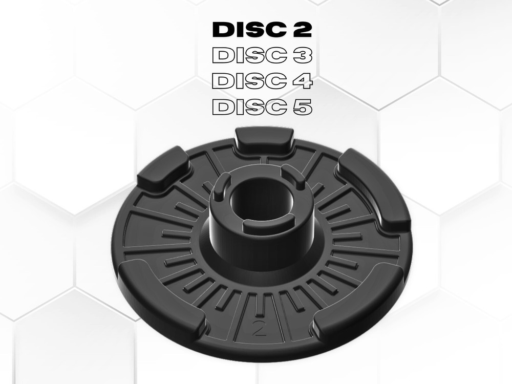 Nautilus/Bowflex 552 Selecttech Series 2 Disc Replacement Series 2 Discs 2 3 4 5