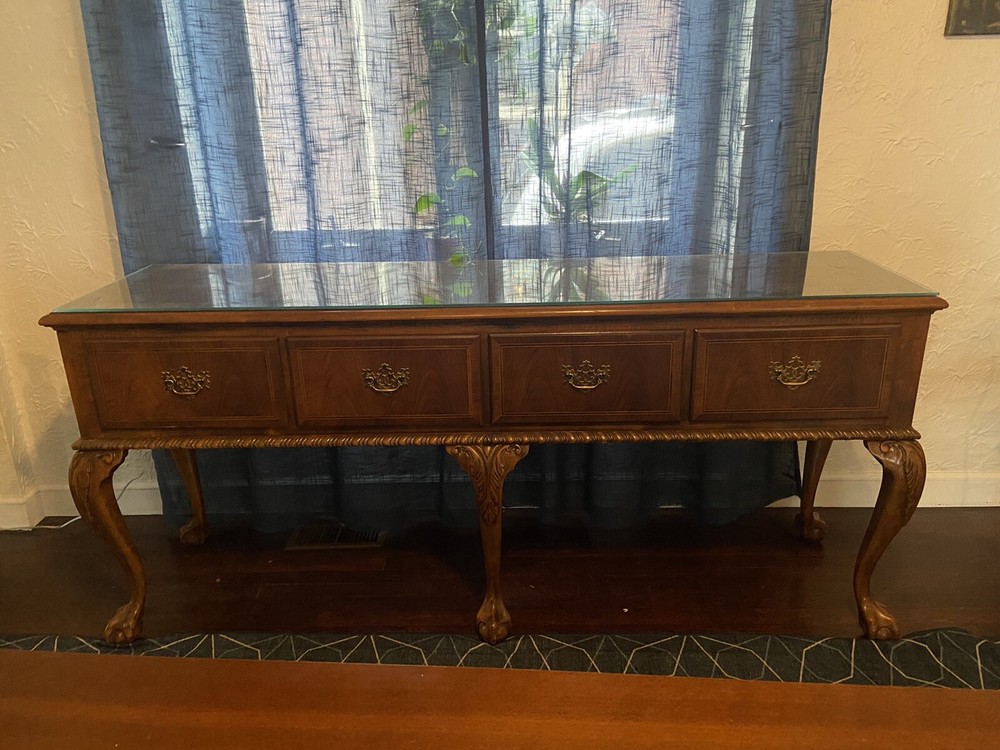 baker furniture chippendale buffet table