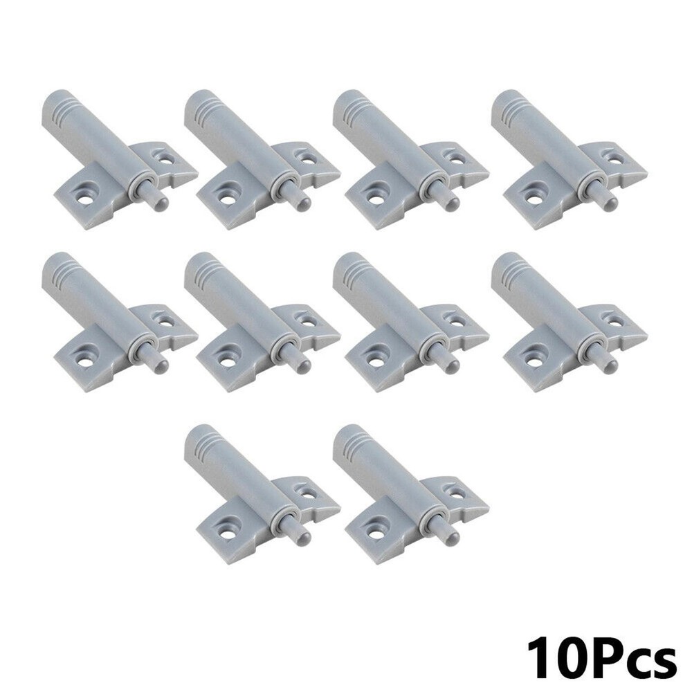 10Pcs ABS Cabinet Door Stop Damper Kitchen Drawer Quiet Close Soft Buffer Damper