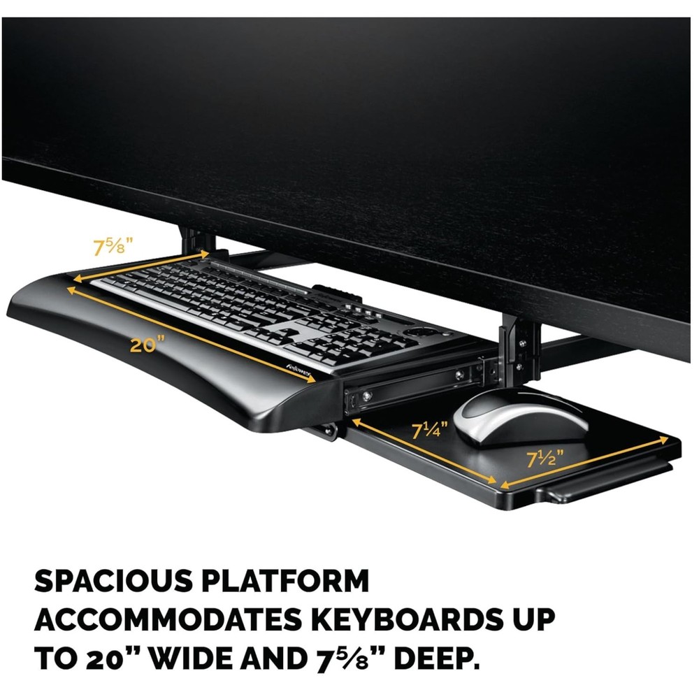 Ergonomic Underdesk Keyboard Drawer