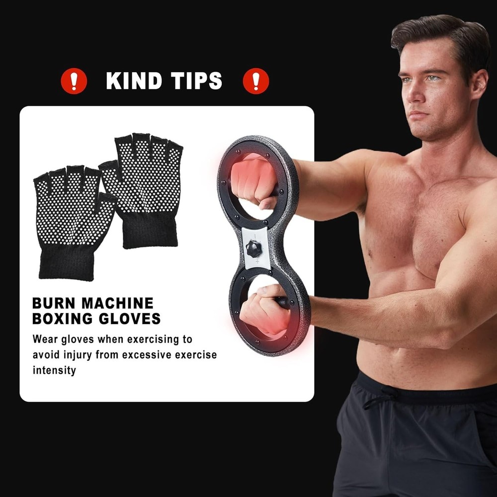 Burn Machine Plus – Upgraded 360° Rotating Shoulder Machine, Arm Trainer with En