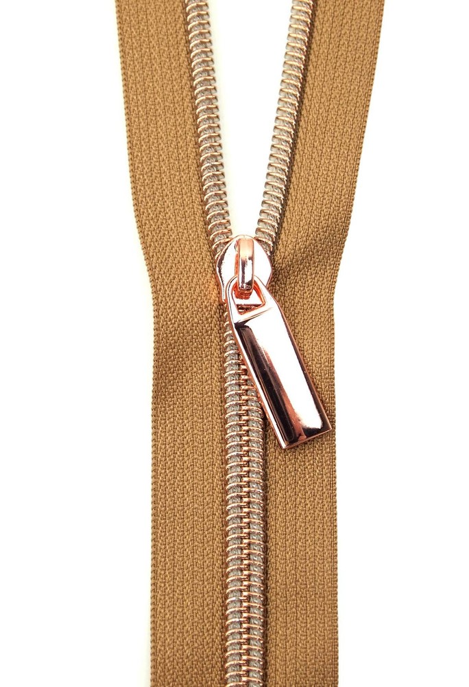 Zipper Natural/Copper