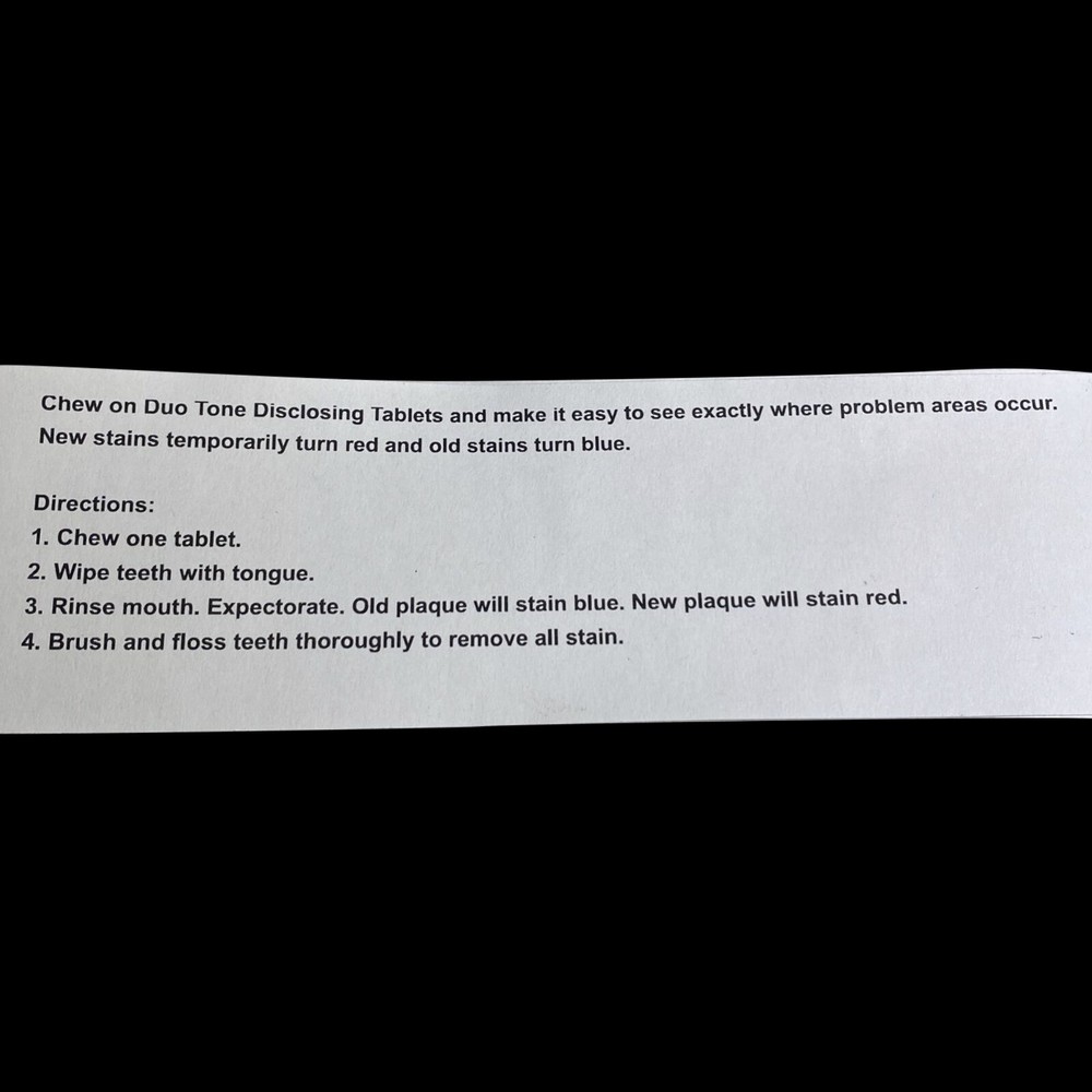 Plak Smacker Plaque Disclosing 20 Tablets