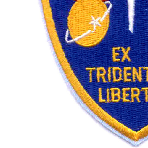 DD-938 USS Jonas Ingram Patch Ex Tridente Libertas