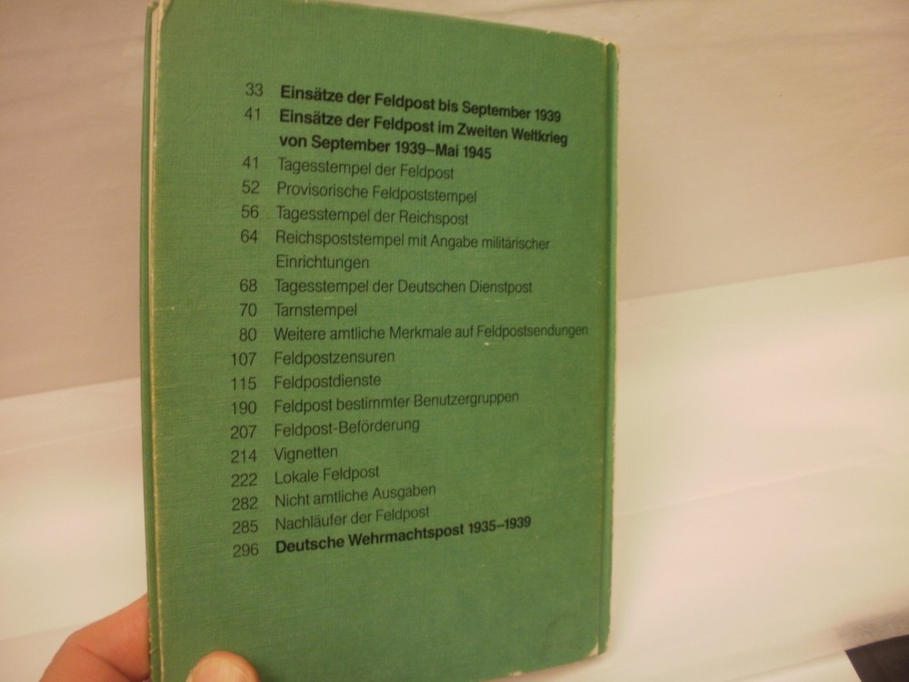 WW II era GERMAN POSTAGE, Michel Handbuch-Katalog Deutsche Feldpost 1937-1945