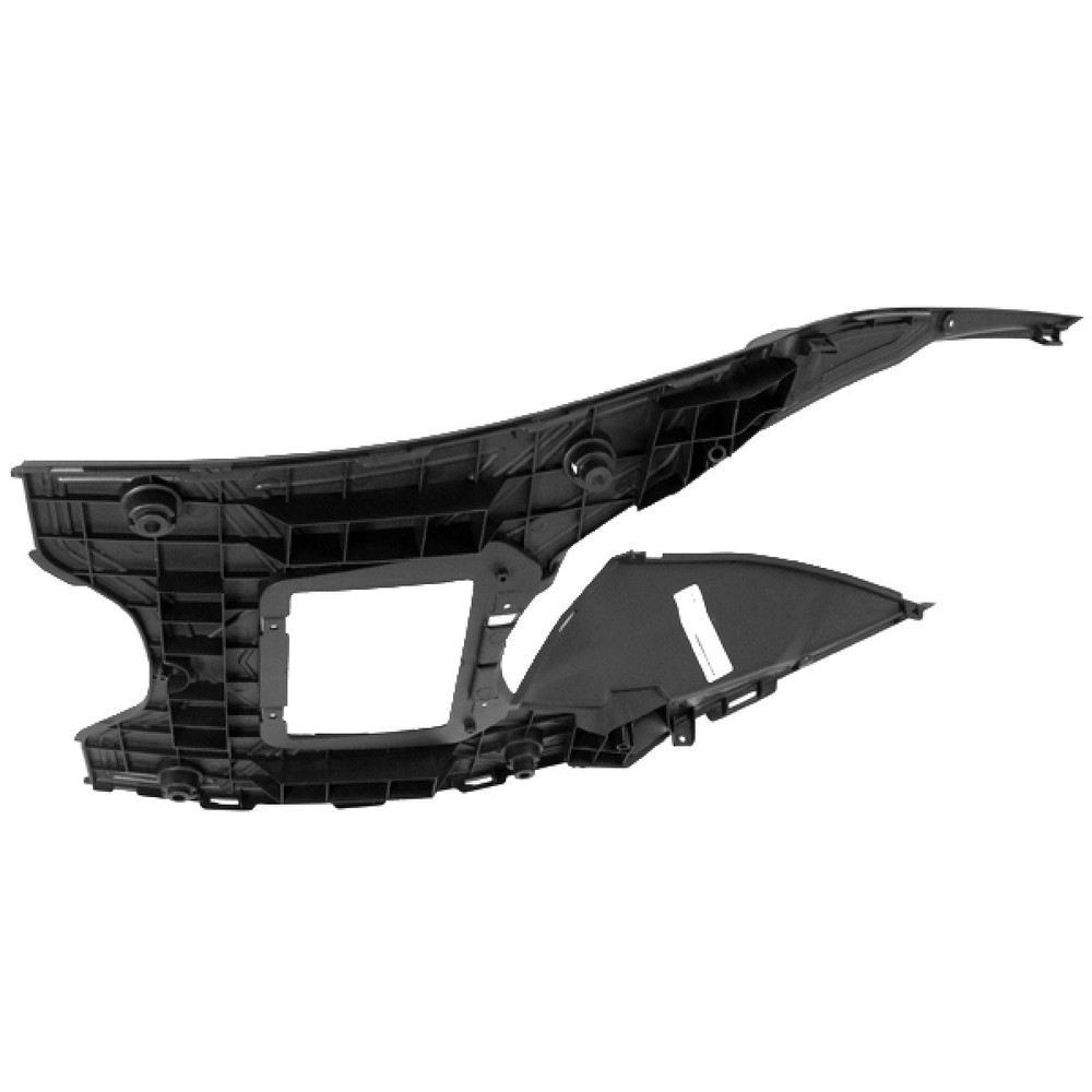 Footwell Panel Painted Front Plastic Fairing Screw-on Black Easy Installation