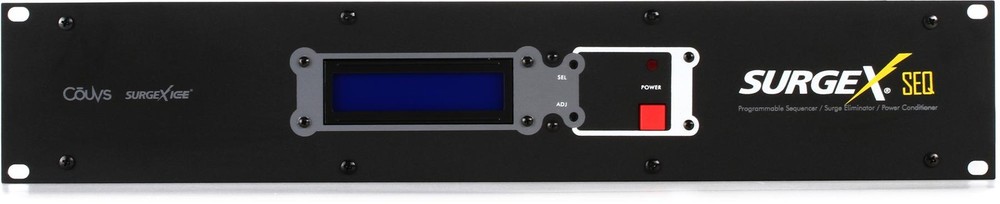 SurgeX SEQ 2U 14 Outlet 20A Power Sequencer (2-pack) Bundle