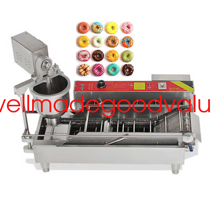 Commercial Automatic Donut Maker Doughnut Making Machine with 3 Sets Free Molds