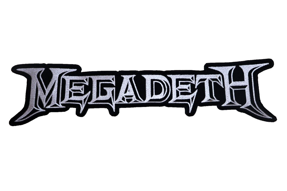 Megadeth Back Patch Large *12 inch* Embroidered Metal back patch Pantera Slayer