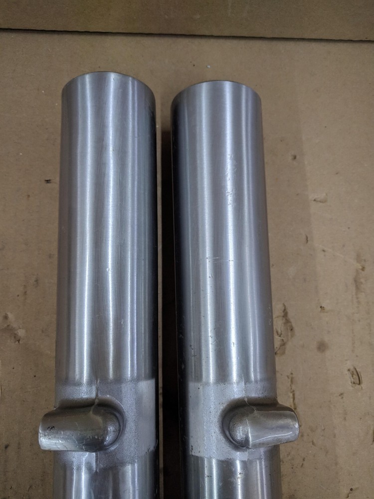 2000-2013 Harley-Davidson Touring Lower Fork Sliders Legs (Read)