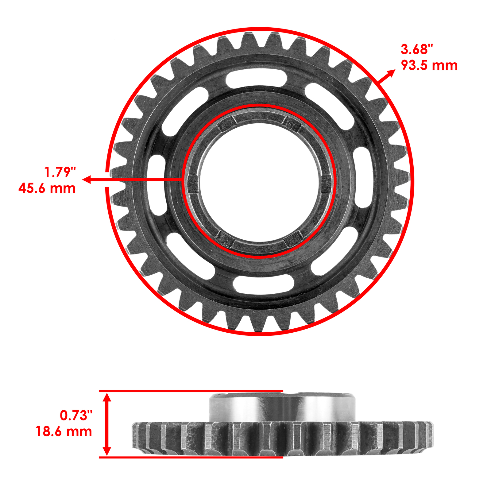 Starter Clutch And Driven Gear W/Gasket for Honda TRX450ER TRX 450Er 2006-2014