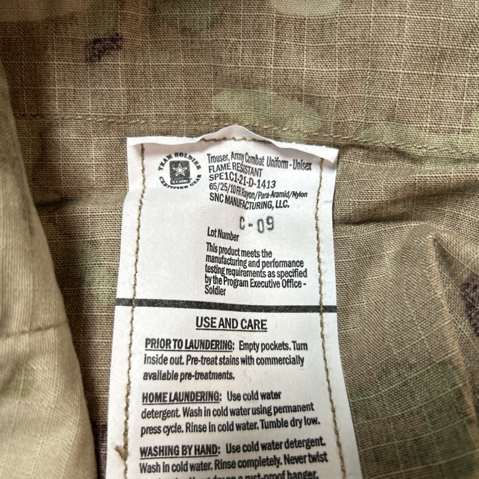 USGI OCP Multicam FRACU Flame Resistant Combat Trousers Medium Regular NWT
