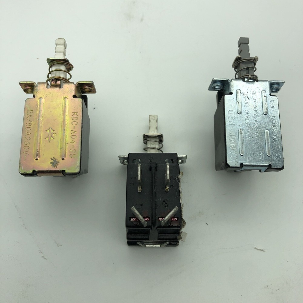 NEW 4-Pin AT Computer PC Case SelfLocking On/Off Push Button Power Supply Switch