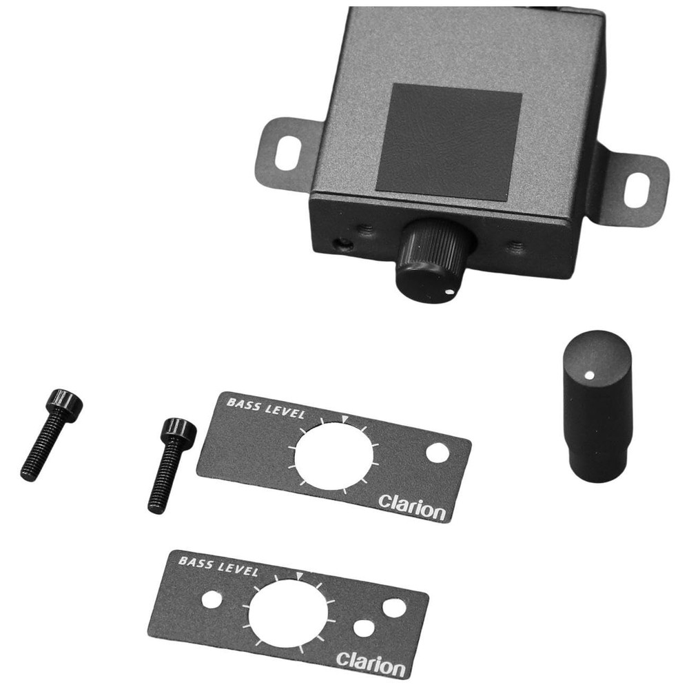 Clarion 3 Way Electronic Crossover with Remote Subwoofer Level Control