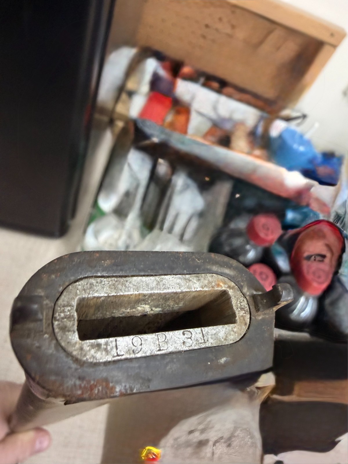 Vintage U.S. Bayonet – S.A. Springfield Armory 1917 – Collectible- Wood Handle