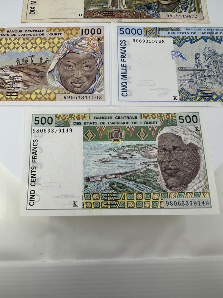 West Africa Banknote LOT