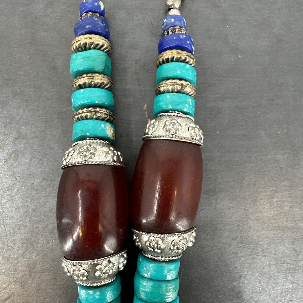 Tribal Pendant Multi Color As Is