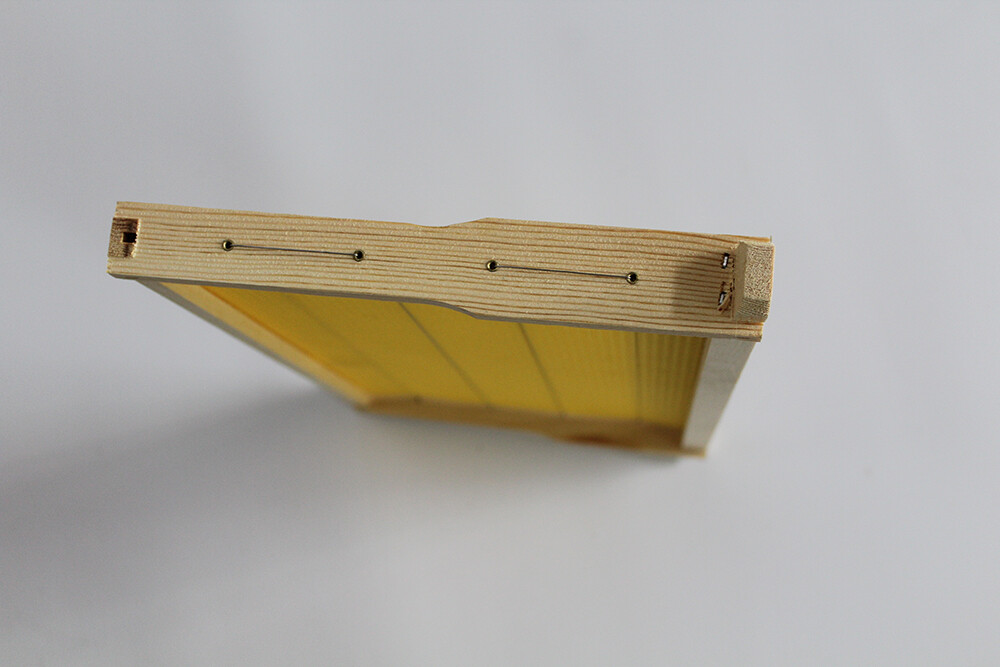 20 Bee Foundation Deep Bee Hive Wax Foundation Bee Hive Frames with Wire