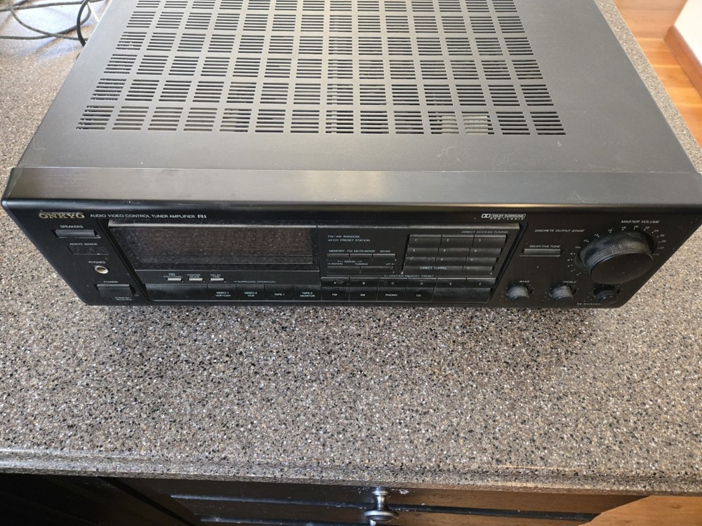 ONKYO TX-SV313PRO AUDIO VIDEO CONTROL TUNER AMPLIFIER