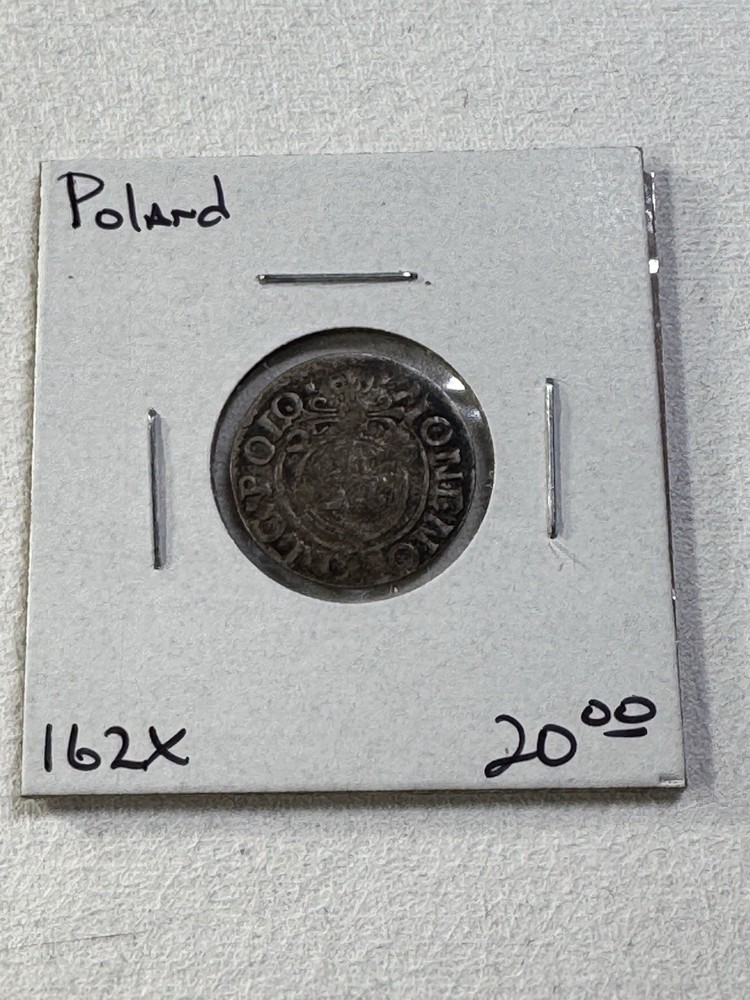 162x Poland 3 Polker Silver Coin