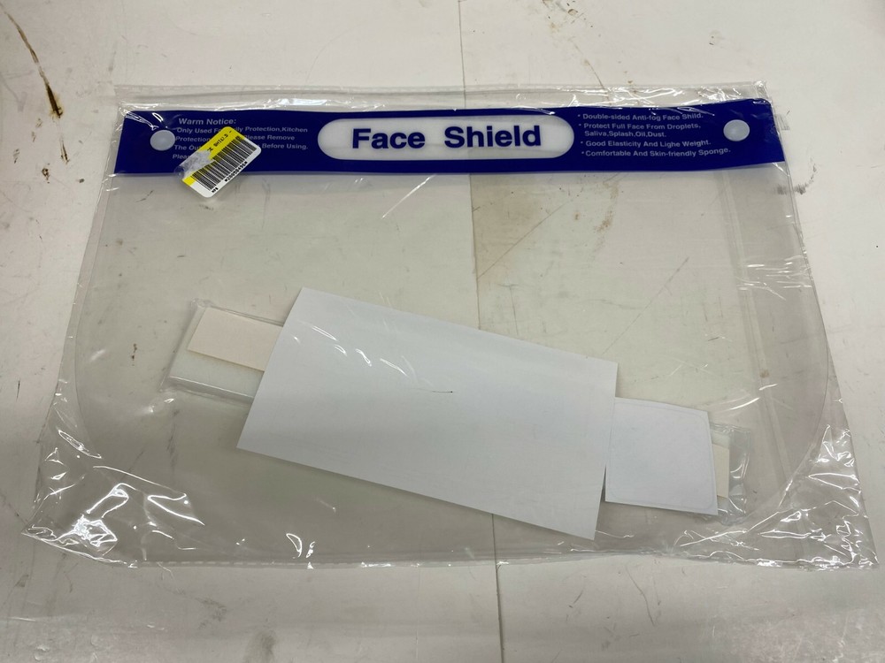 115Pcs Safety Full Face Shield Reusable Protection Cover