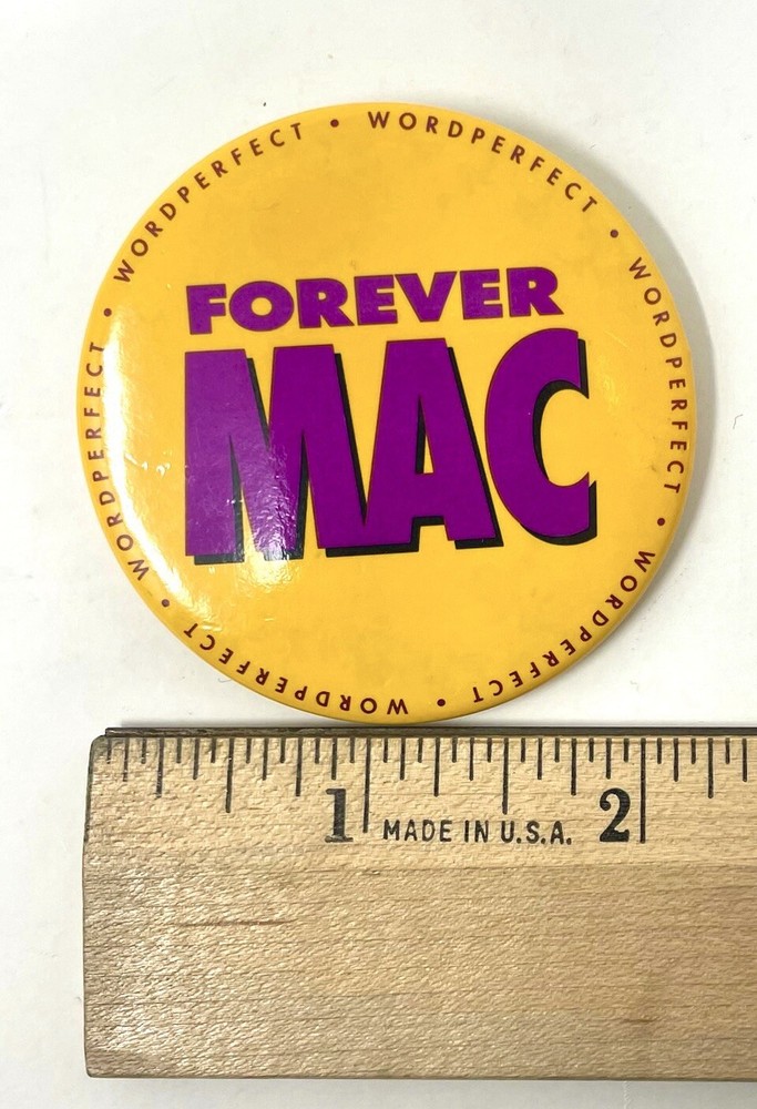 RARE Vintage APPLE / MAC Computer Pins / Buttons, Keychains & Sew On Patch Lot!