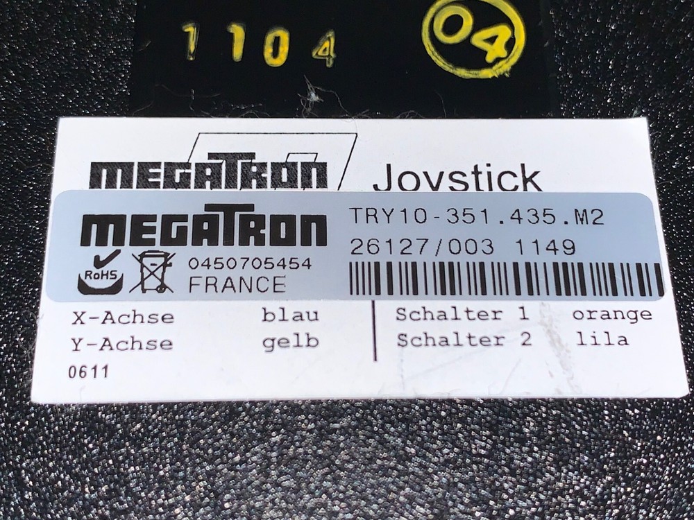 MegaTron TRY10-351-435-M2 2 Axis, 3 Button Joystick (USB)