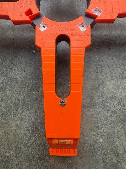 Bolt Star 24" Reusable Anchor Bolt Template for Concrete light pole bases