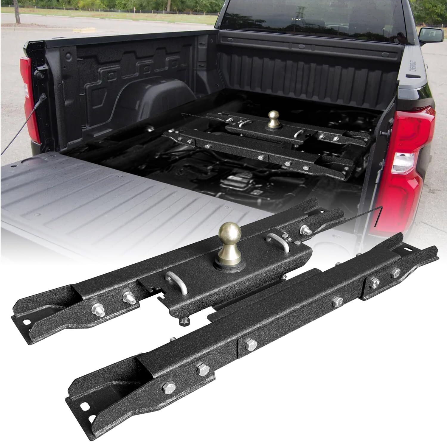 Gooseneck Trailer Hitch Kit Compatible with 2020 2021 2022 2023 2024 Chevrolet