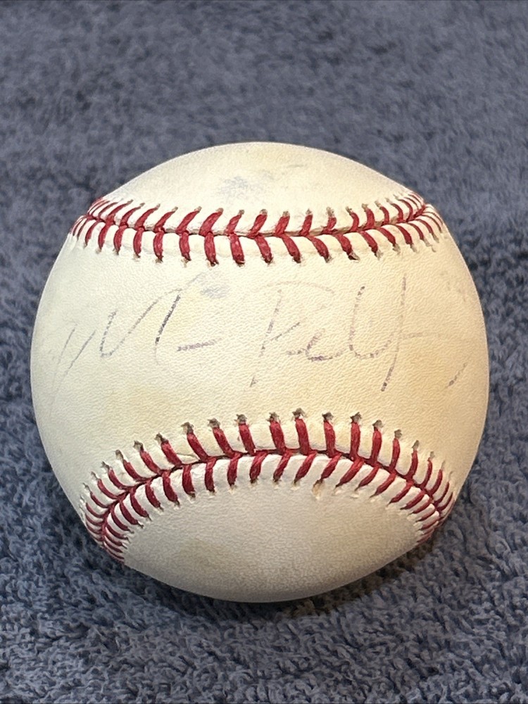 mike pelfrey signed baseball autograph ball auto cc