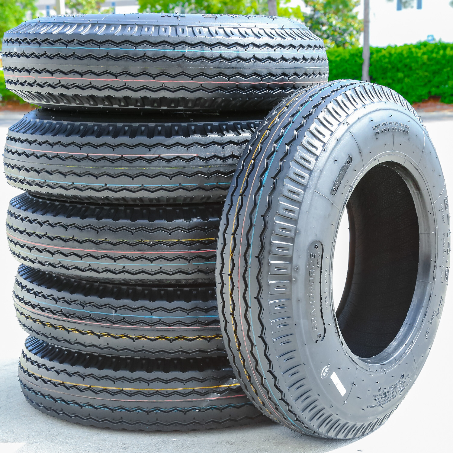 Tire Grandforce GF704 ST 8-14.5 Load G 14 Ply Mobile Home Trailer