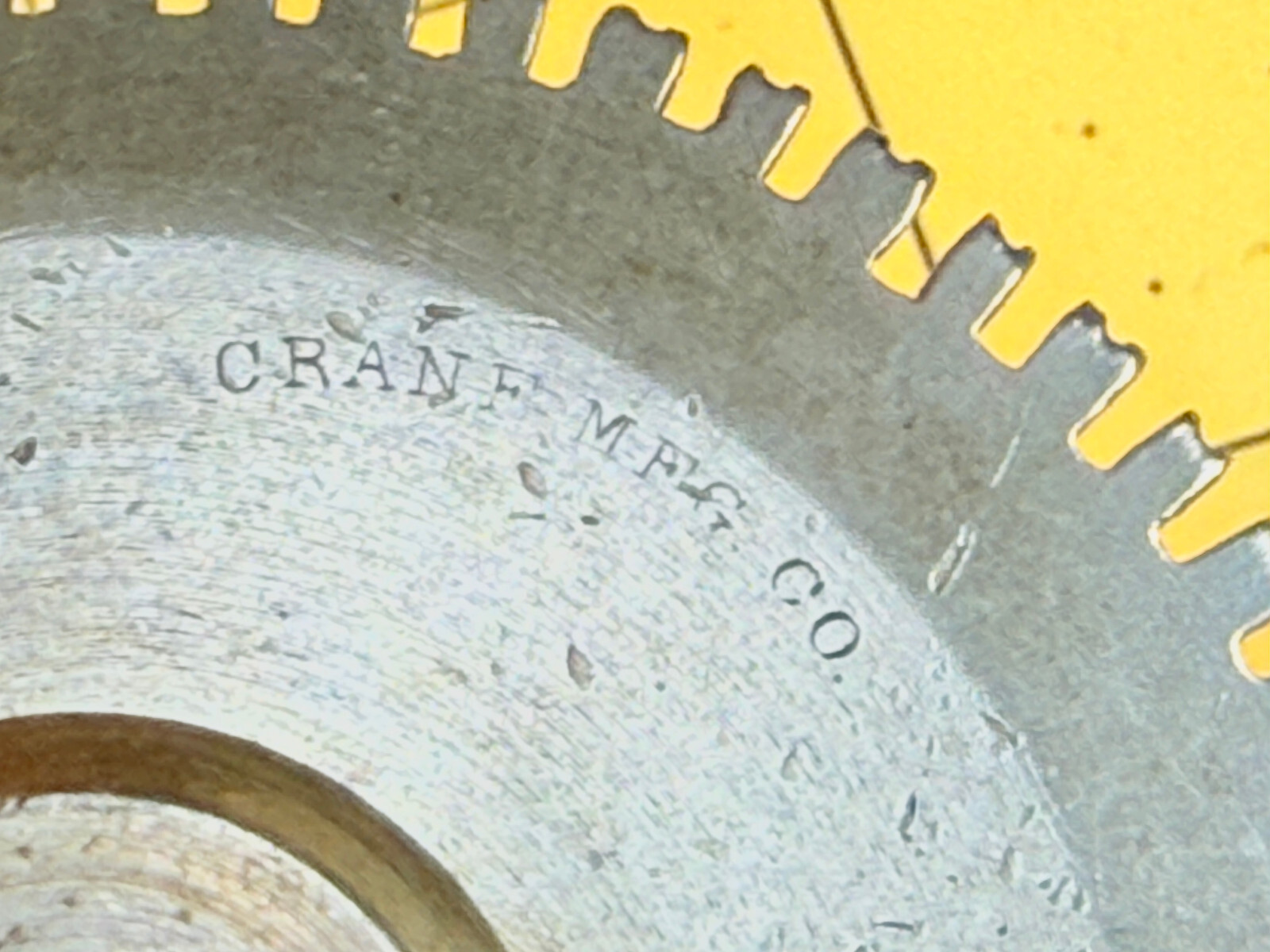 Vintage Lot of 4 Crane Manufacturing Co 120 16 Index Gear - FREE SHIPPING