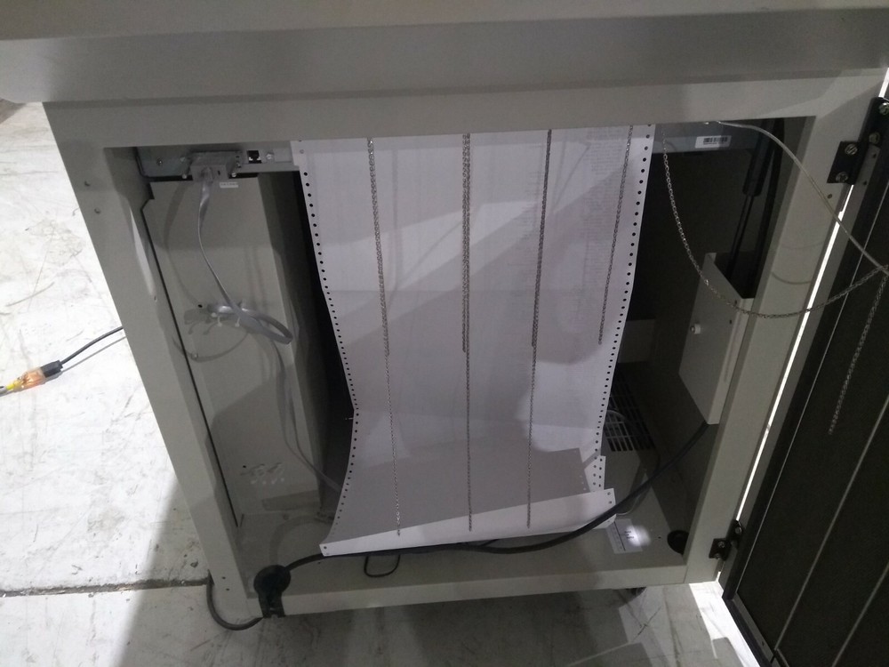 Printronix P5210 Cabinet Line Matrix Printer 1000 LPM
