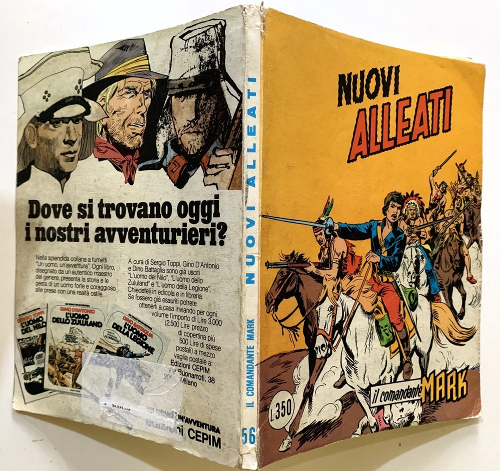 BONELLI IL COMMANDER MARK N.56 1977