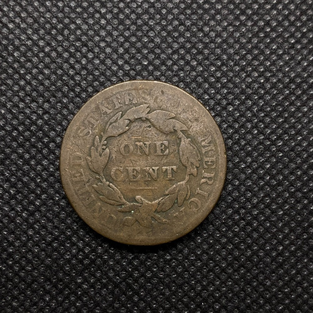 1838 Copper Coronet Head Large Cent