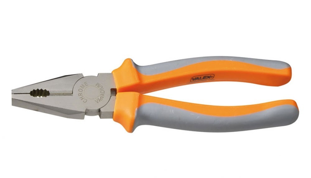 Universal 180 mm pliers Chrome Vanadium Valex soft handle