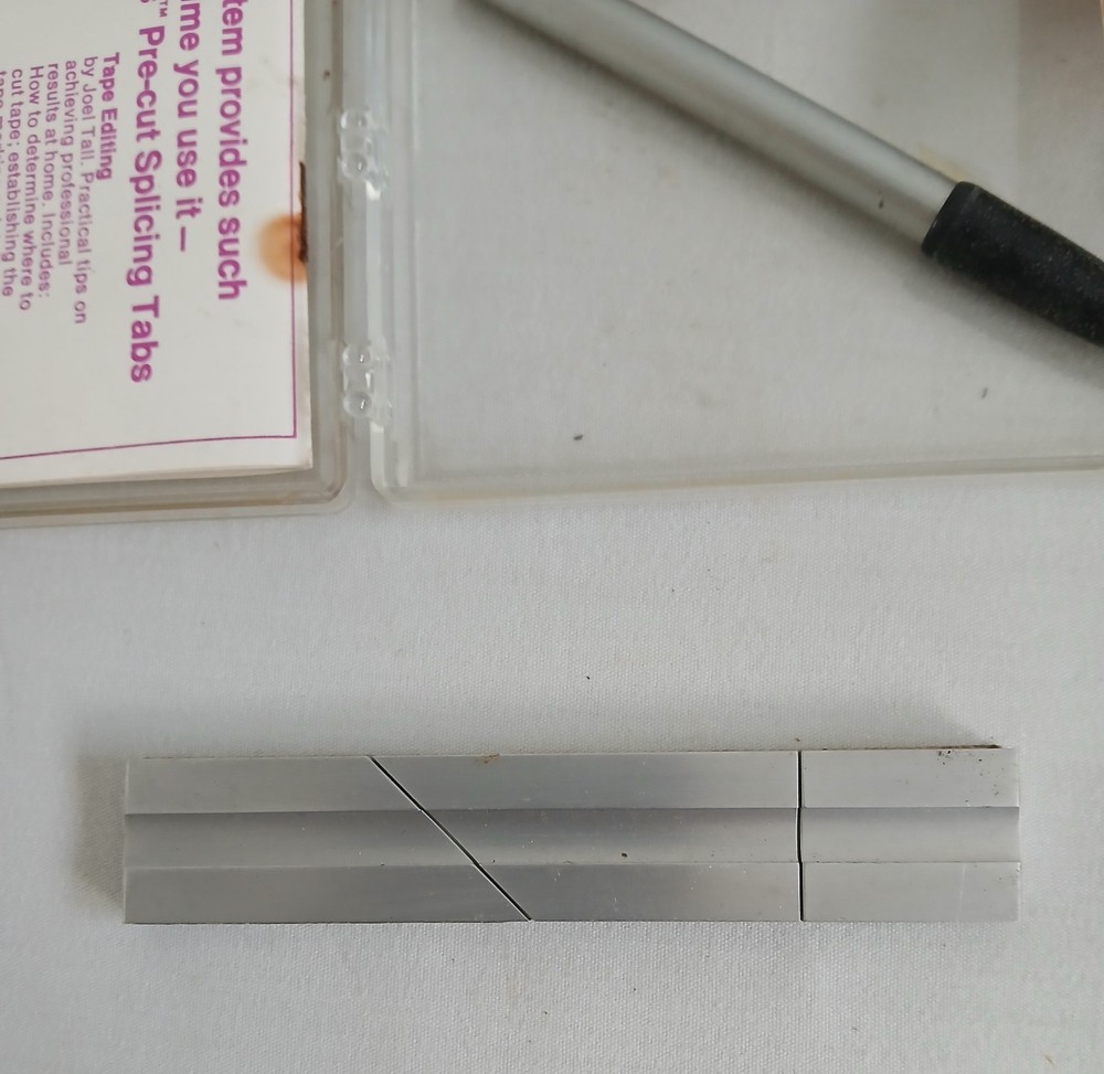 Vtg Editall Splicing & Editing Kit S2 Splicing Block & Manual