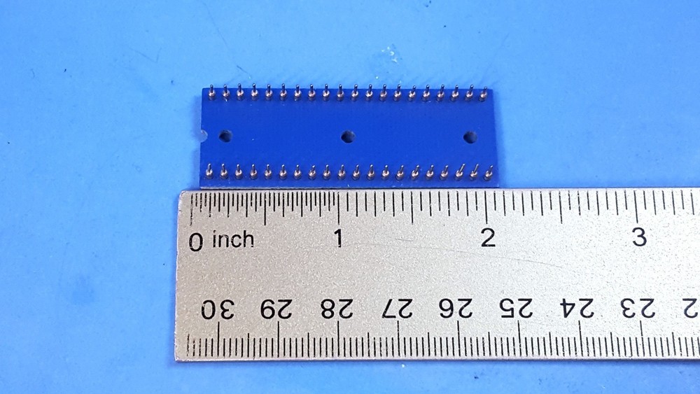 ONE PC- IC SOCKET, 40 PIN DIP SOCKET, CAMBION, Screw Machine, Gold Contact