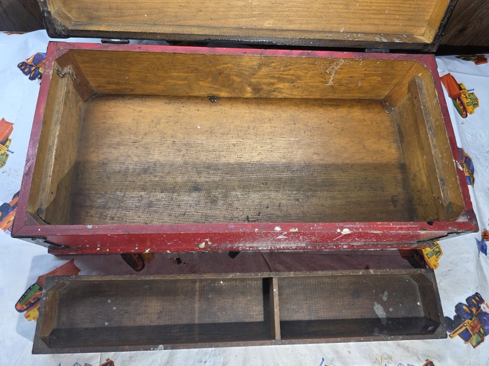 Antique Buddy L Tool Box