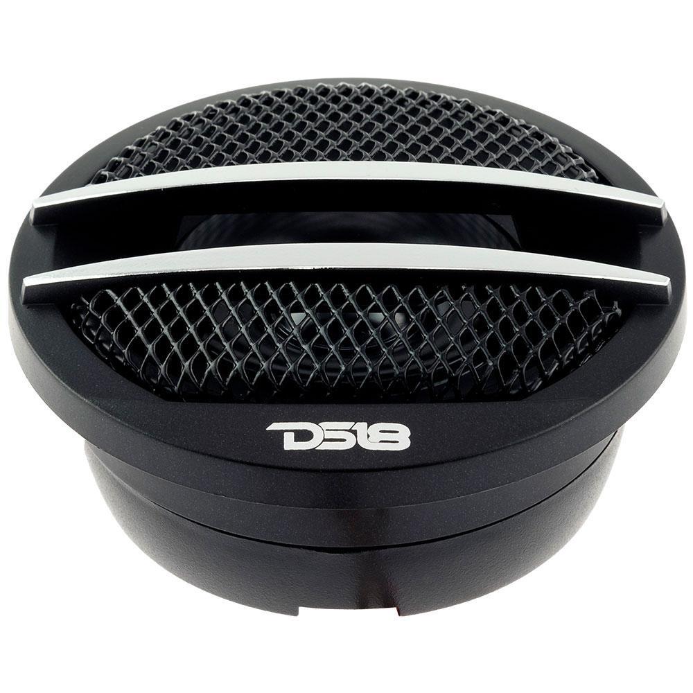DS18 TX1S 1.38" Poly Dome Tweeter Pair Silver