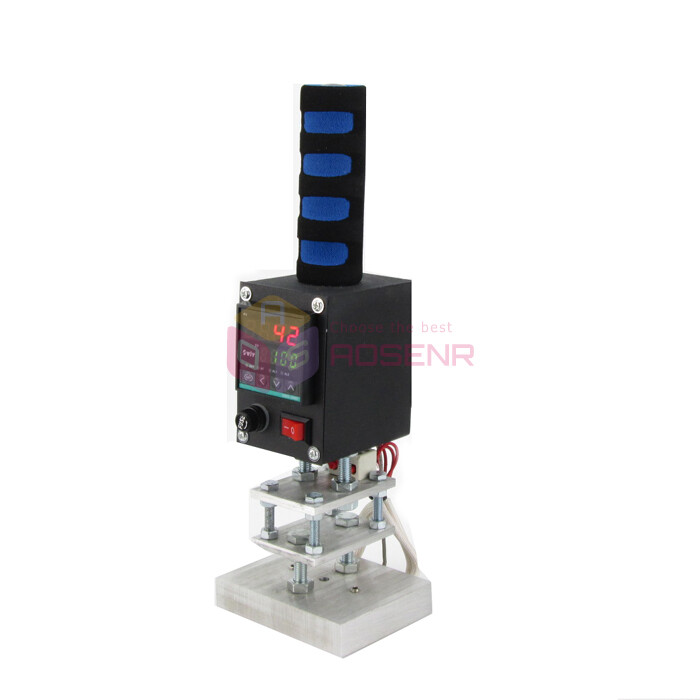 Handheld Hot Foil Stamping Machine LOGO Leather Printer Branding Embossing Tool